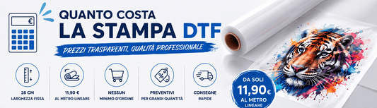 Quanto costa la stampa DTF - DTFprint24