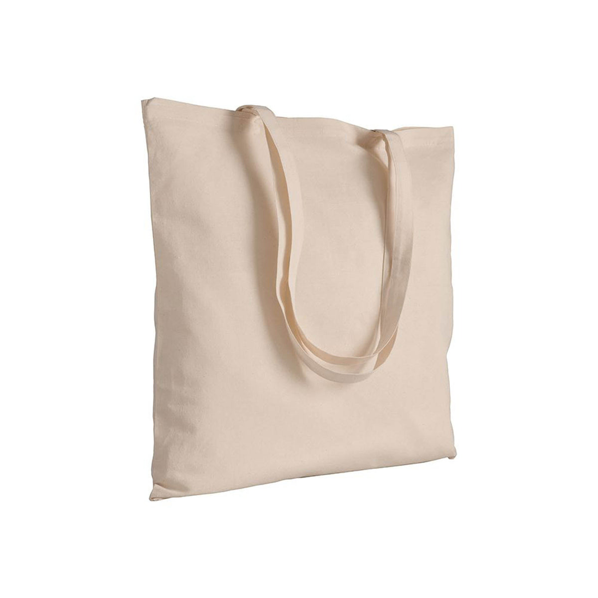 Milano 130 - Shopper in cotone 130 g/m2, manici lunghi - DTFprint24