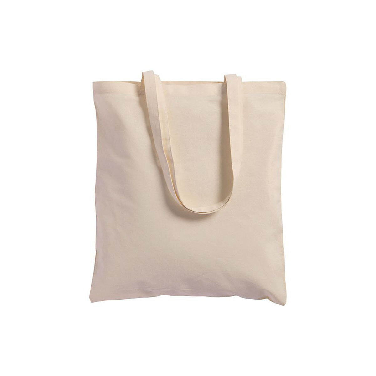 Milano 130 - Shopper in cotone 130 g/m2, manici lunghi - DTFprint24