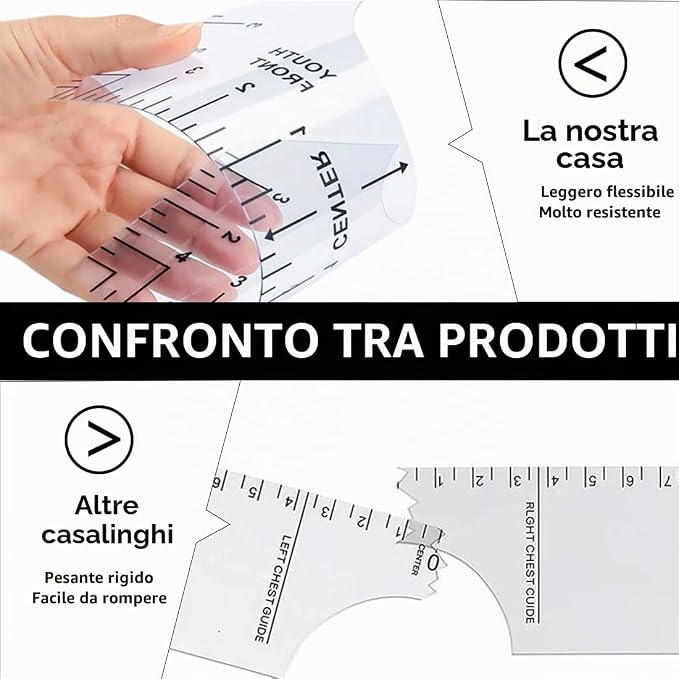 Strumento di Centratura per T-Shirt - DTFprint24